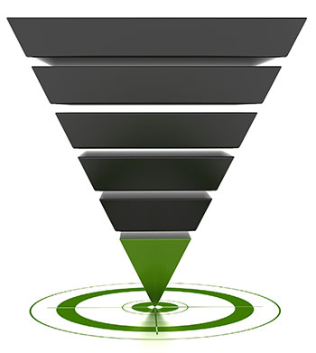 recruitment software and applicant tracking system funnel
