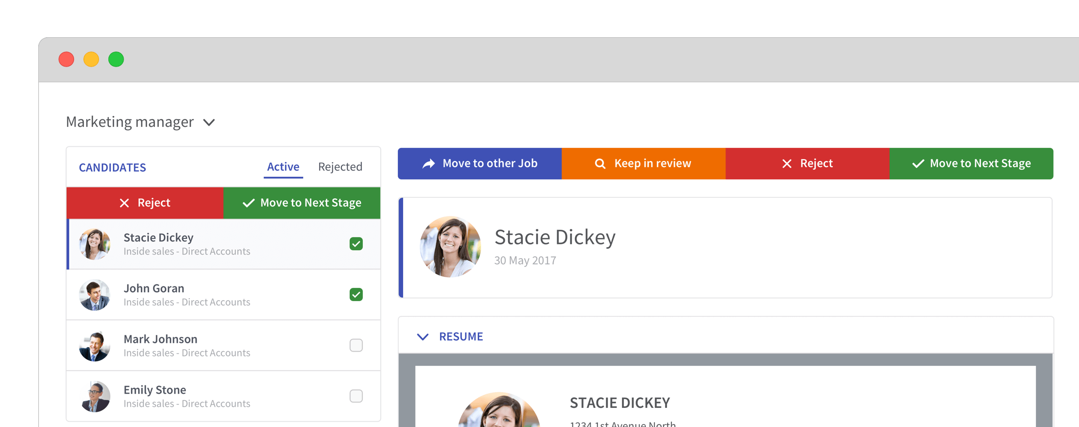 41 CANDIDATE SCREENING FASTSCREEN NEW APPLICANTS2x Modern